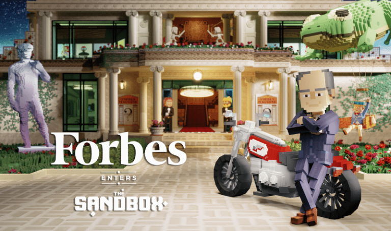 The Sandbox x Forbes metaverse hub